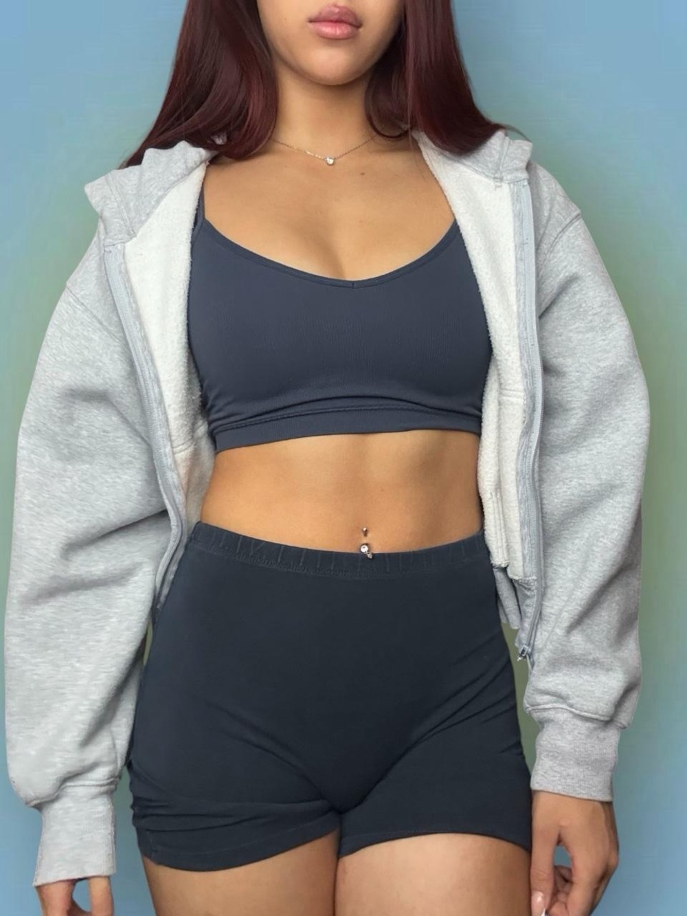 Brandy Melville and Garage Navy Set